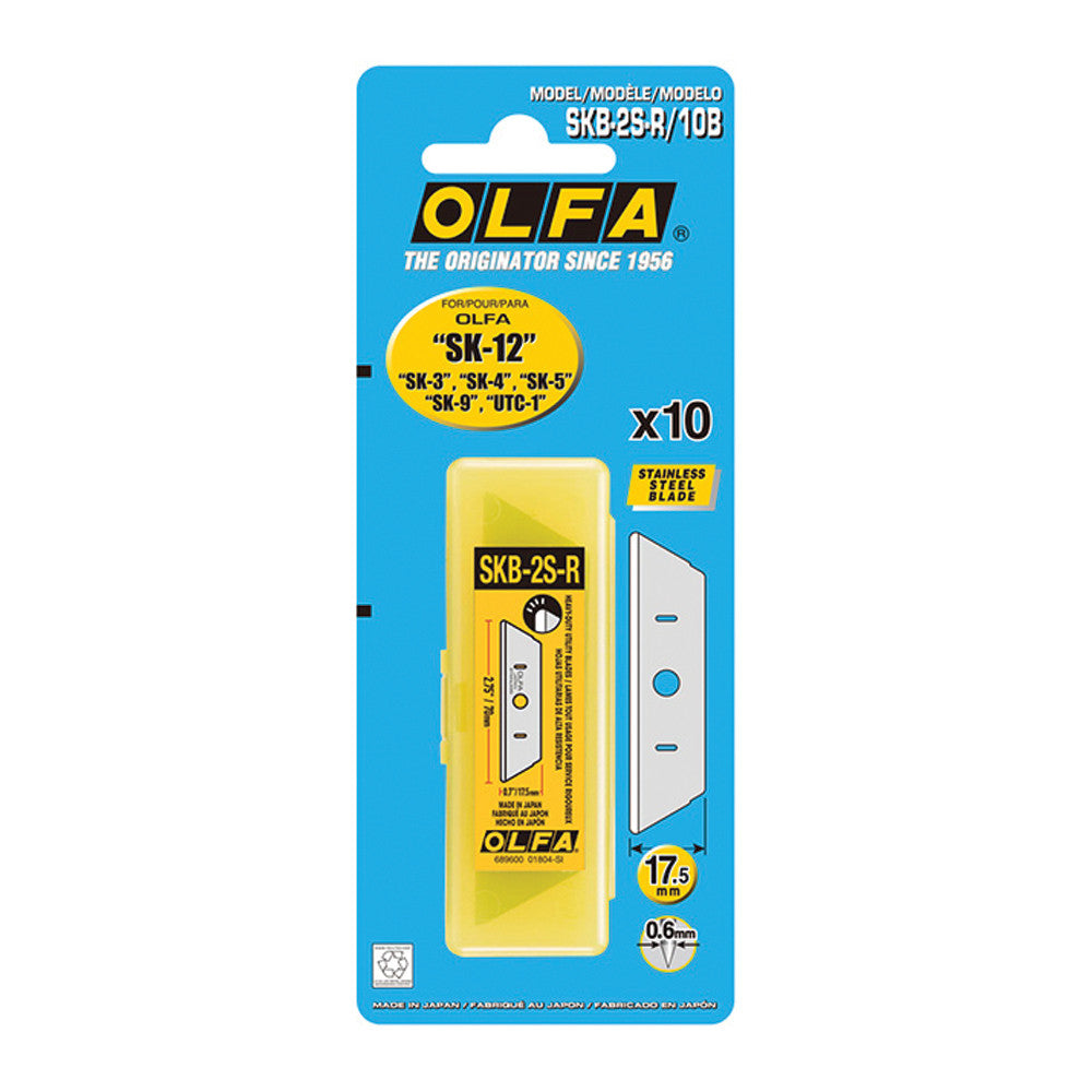 OLFA Quick-Change Concealed Blade Replacement Heads - 10pk