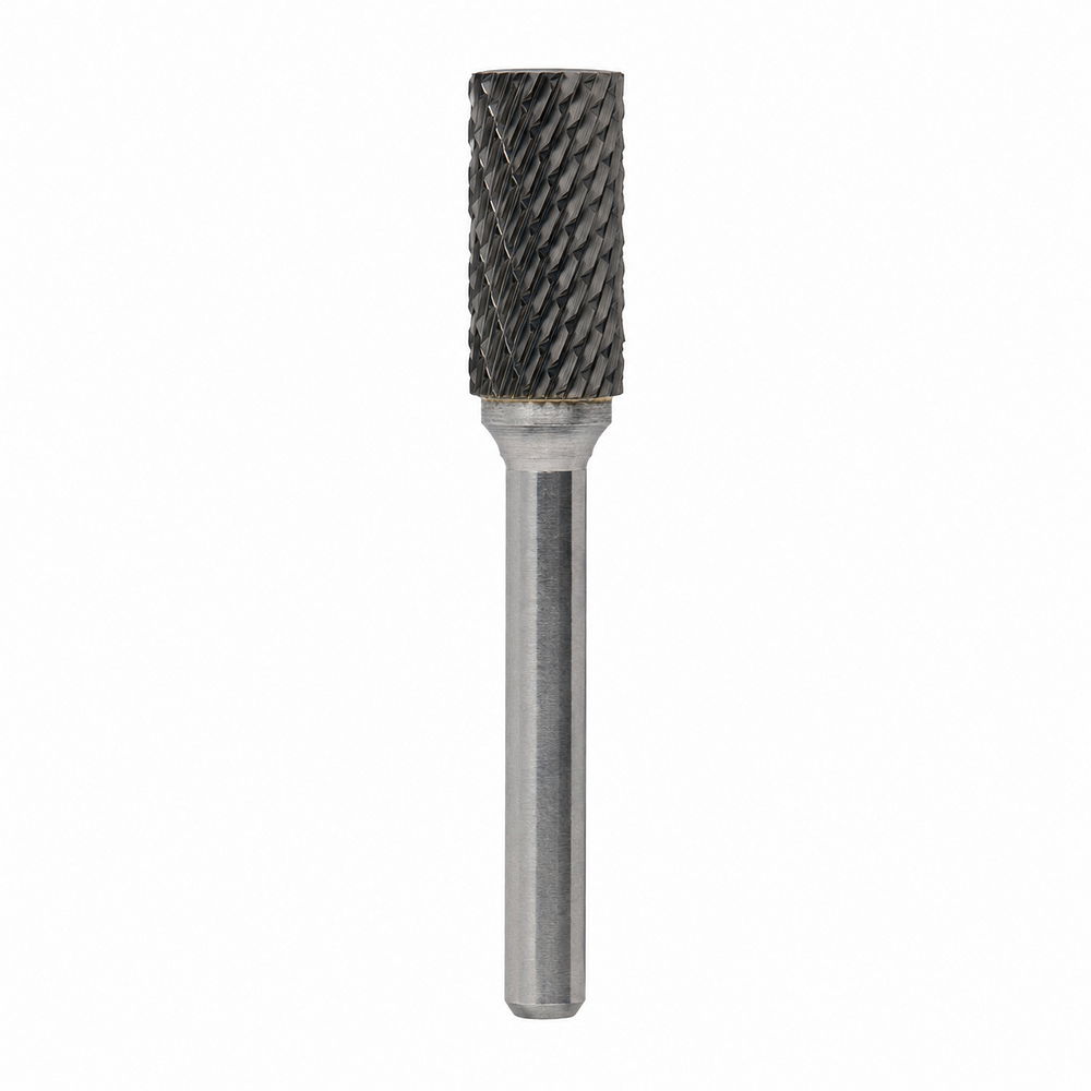 Truwerx cylinder square double-cut carbide burr - TW53501 to TW53503