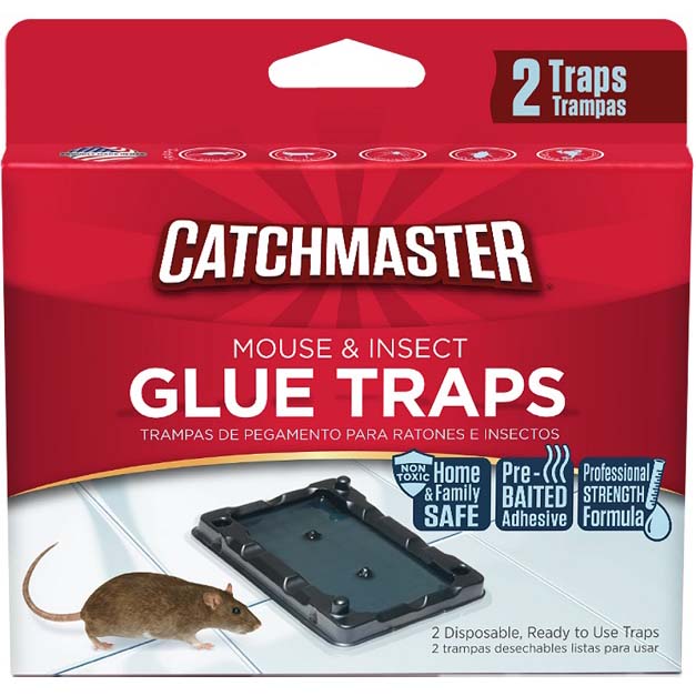 Catchmaster Mouse & Insect Glue Traps - 2pk