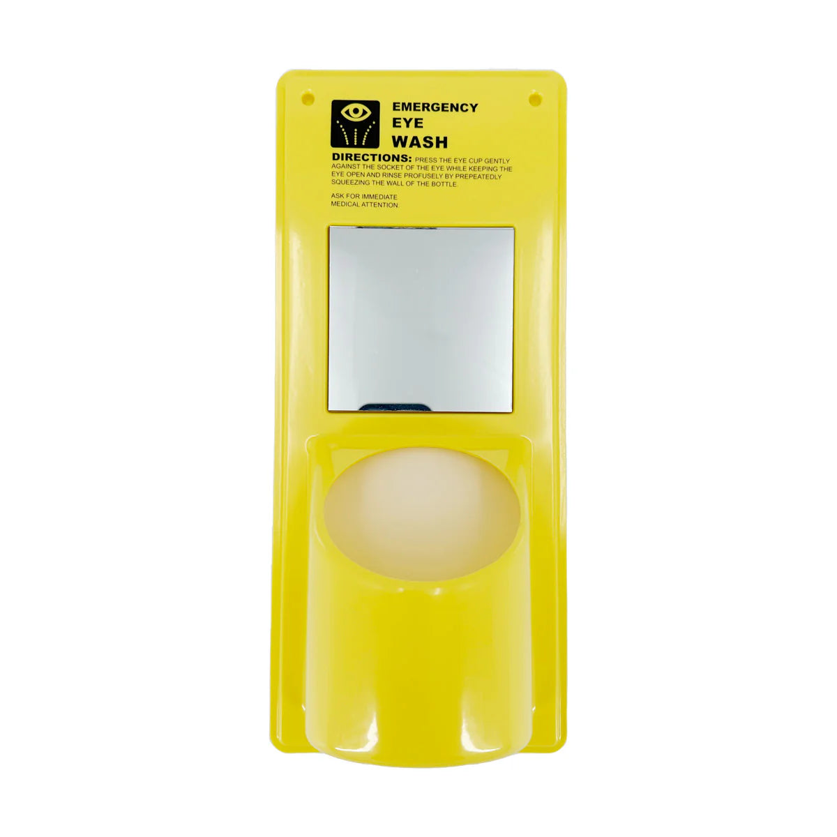 Columbia Fire & Safety Eye Wash Station Panel for 1-Litre Bottle (Bottle Sold Separately)