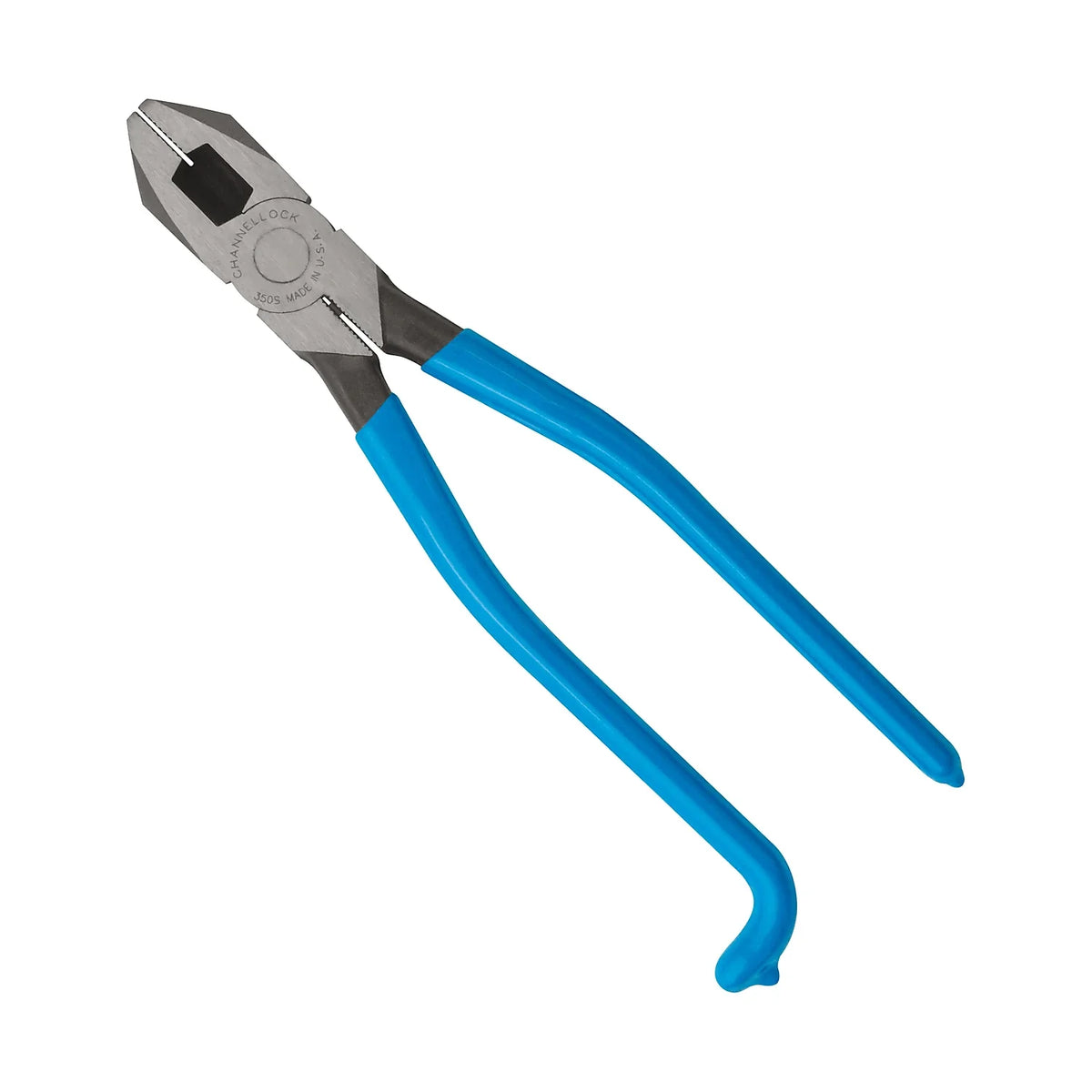 Channellock CA350S 9-inch ironworker linesman pliers on a white background