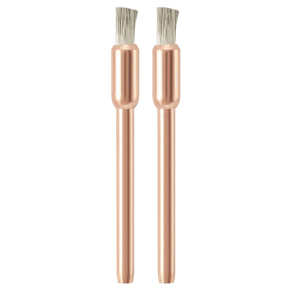 Dremel 1/8in Stainless Steel Brushes - 2pk