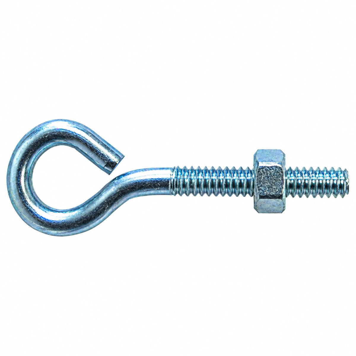 Dynaline zinc-plated eyebolt with nut