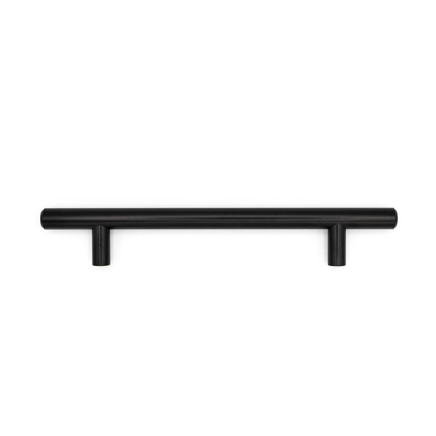 Marathon Hardware Cabinet Contemporary Pull Handle - 128mm Matte Black
