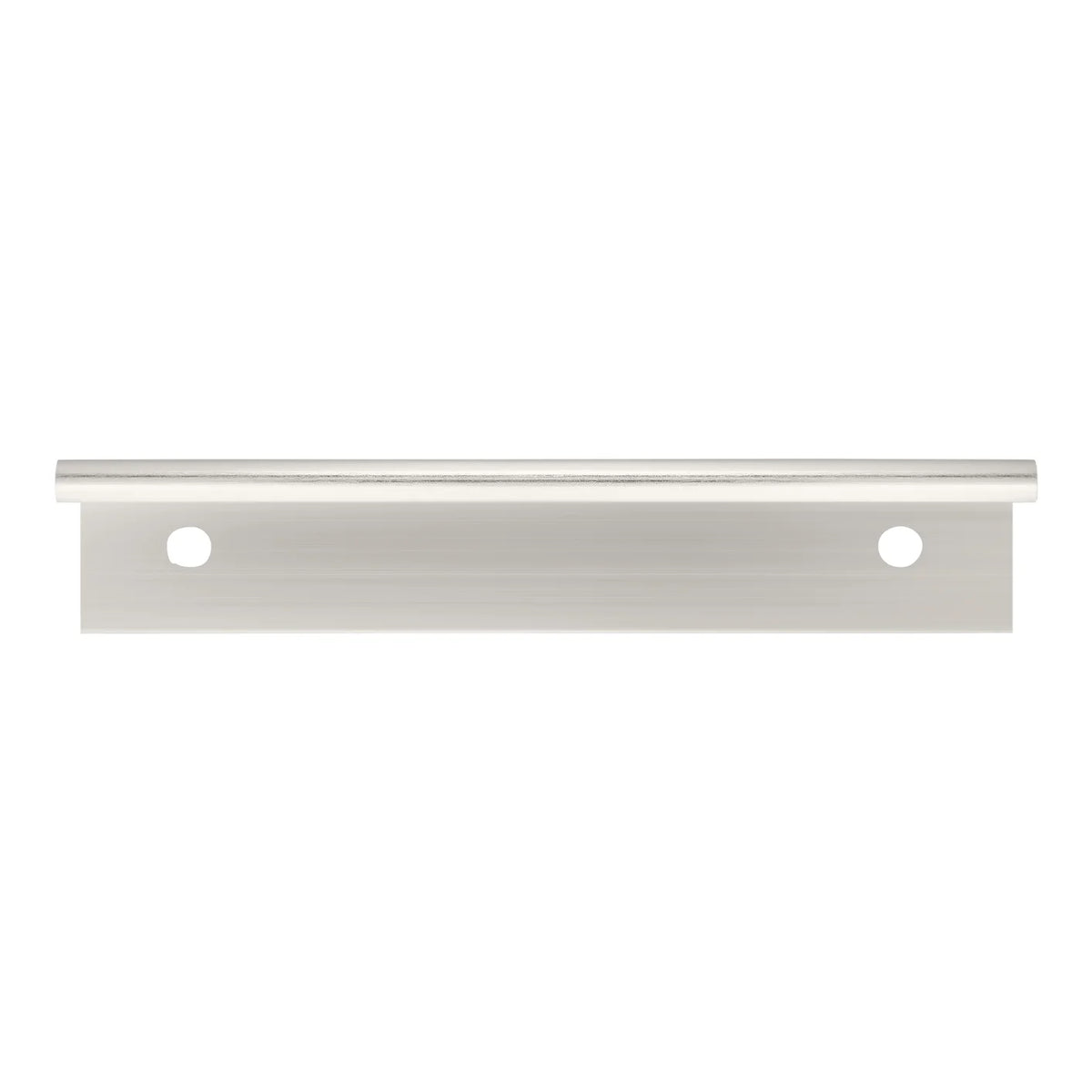 Marathon Hardware Ipswich Contemporary Edge Pull Handle - 100mm, Satin Nickel