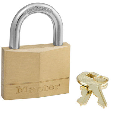 Master Lock 2in Wide Brass Body Padlock