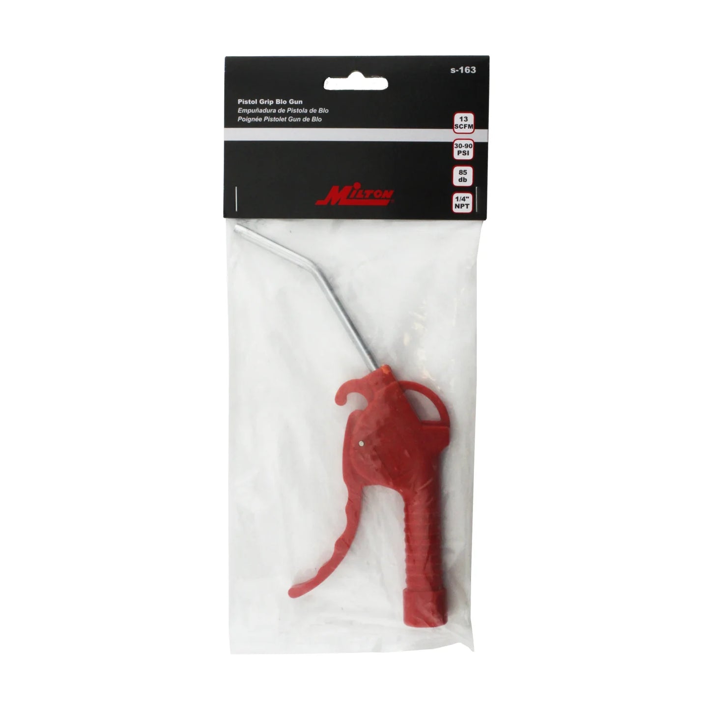 Milton 4in Economy Pistol Grip Blow Gun