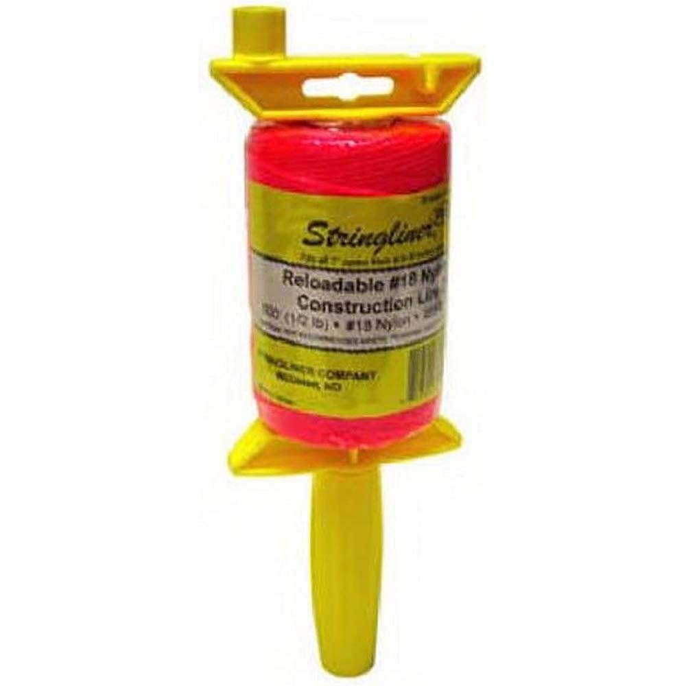 Stringliner PRO 500' Braided Fluorescent Pink Mason Line Reel