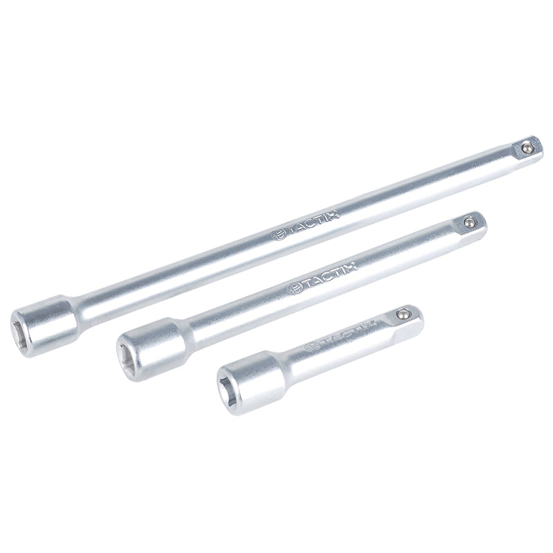 Tactix 3pc 1/2in Drive Extension Bar Set