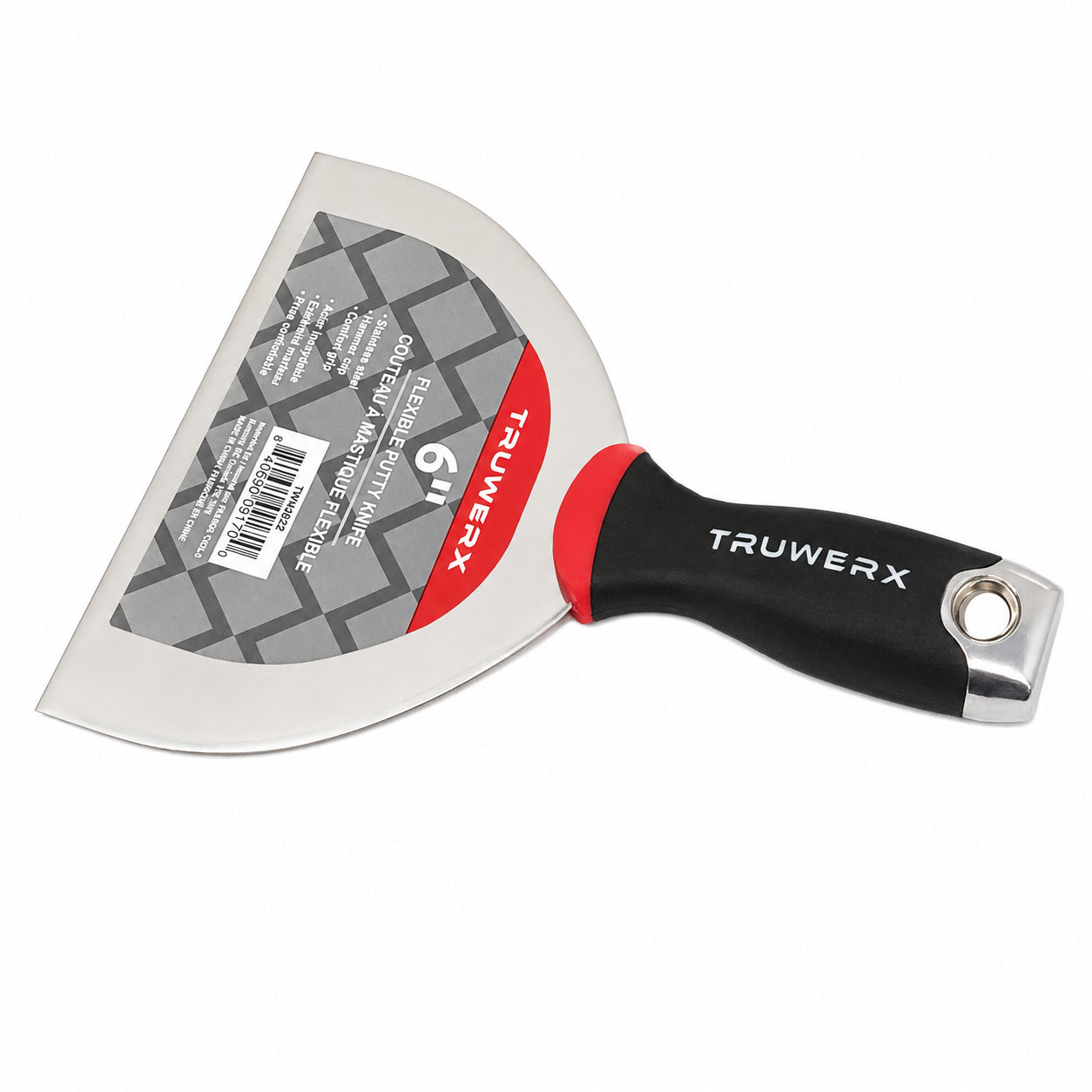 Truwerx Flexible Putty Knife with Soft Grip