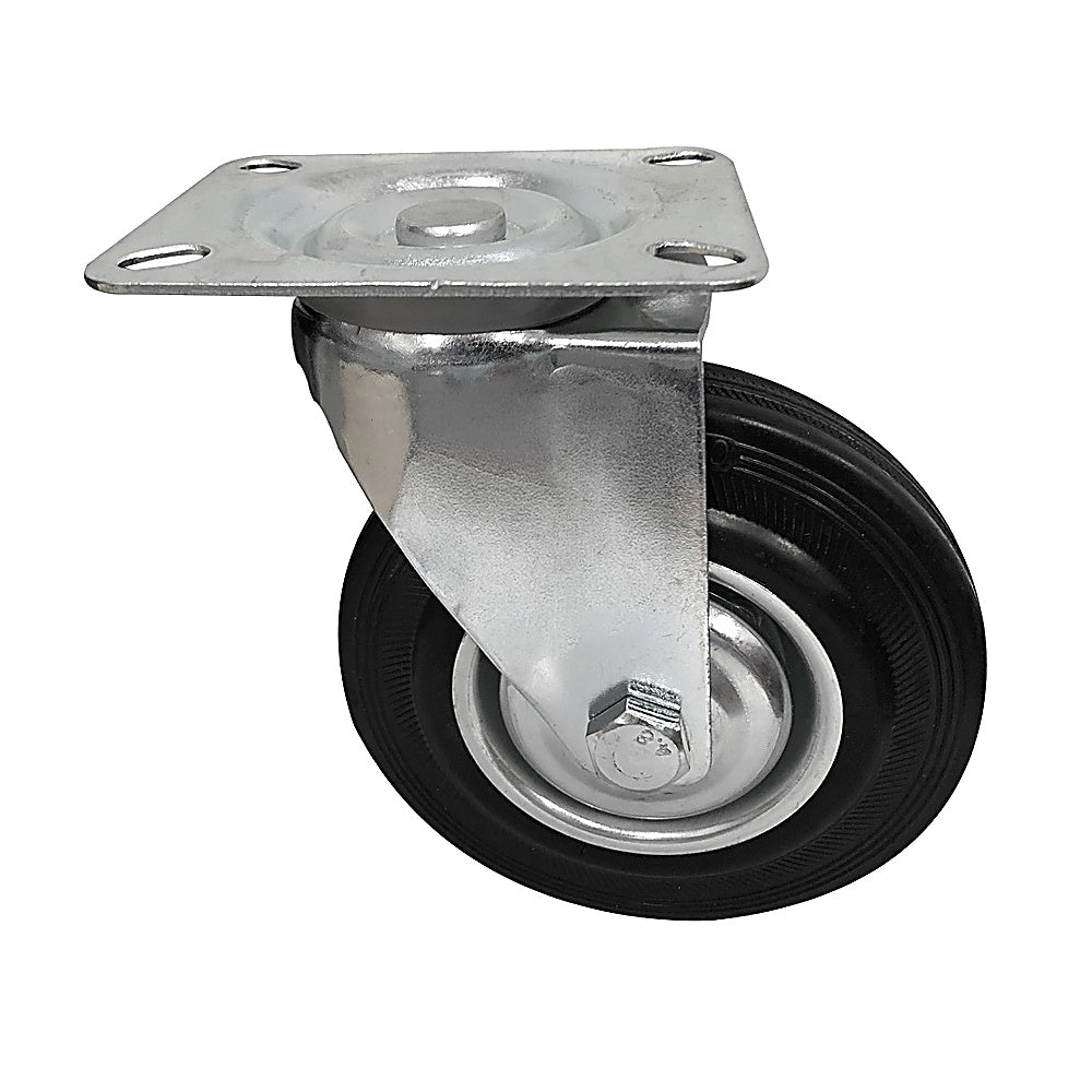 Truwerx TW86215 5 Inch Rubber Swivel Caster Wheel