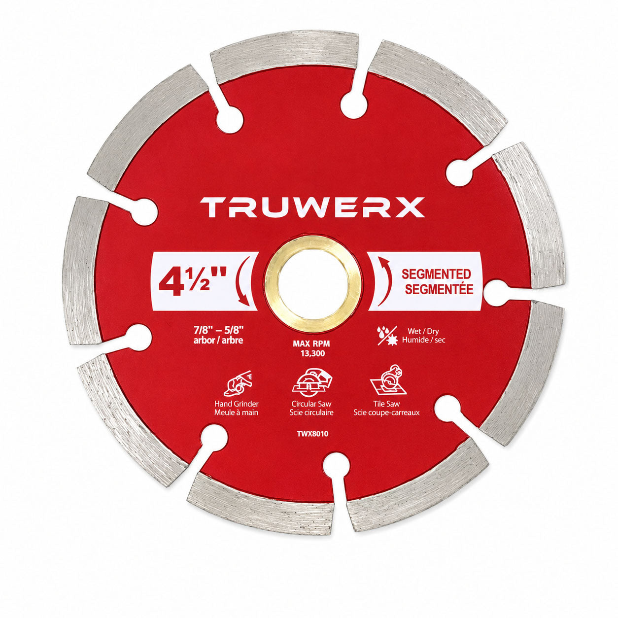 Truwerx Segmented Rim Diamond Blade