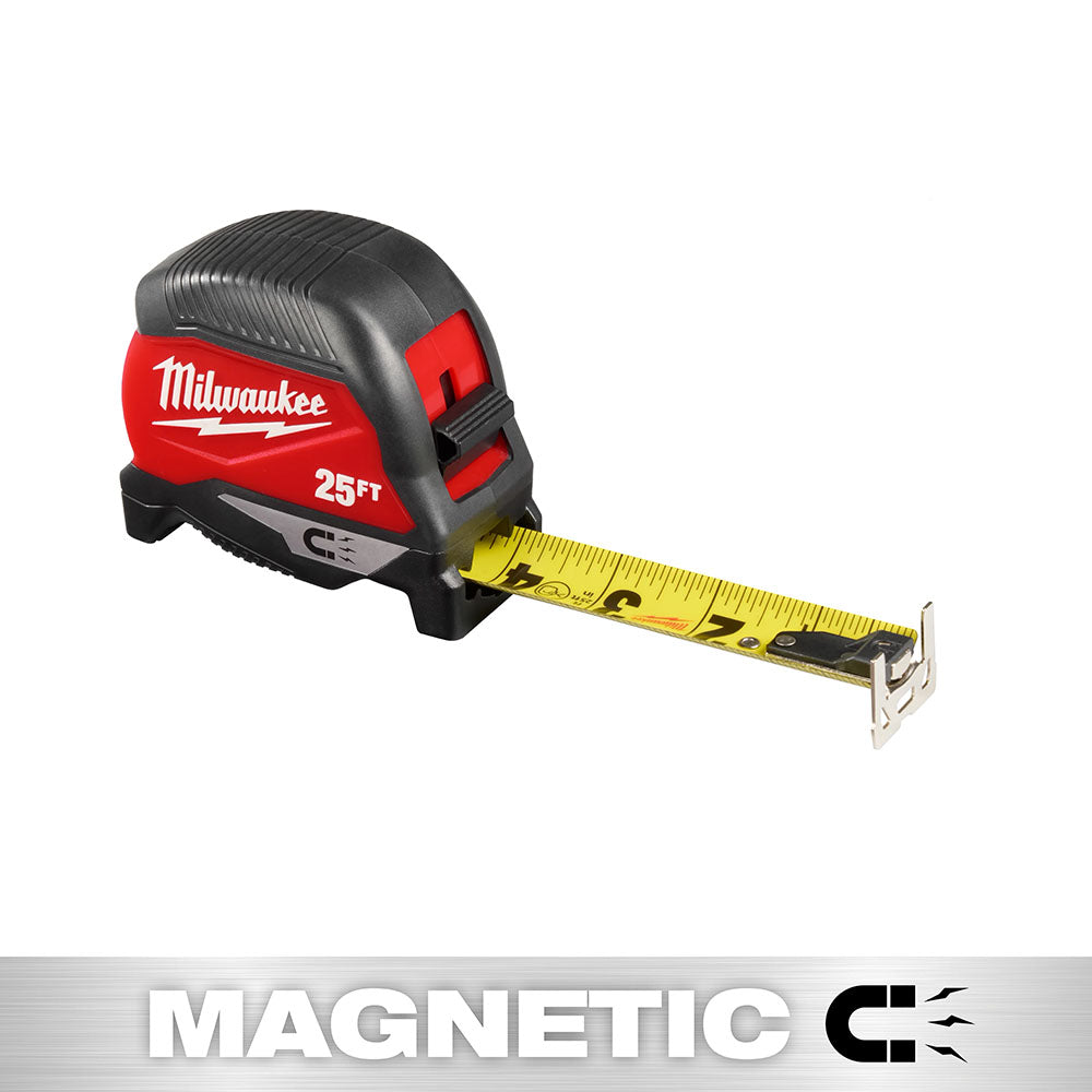 Milwaukee 25' Magnetic Tape Measure