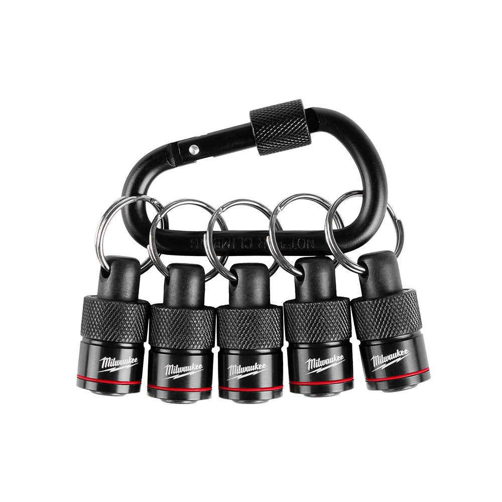 Milwaukee 5pc Bit Holder with Carabiner