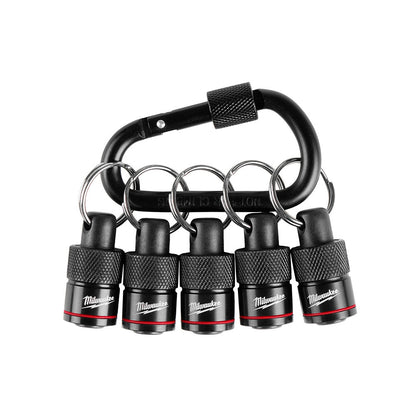 Milwaukee 5pc Bit Holder with Carabiner