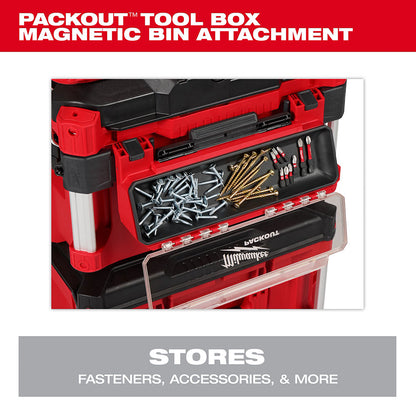 Milwaukee PACKOU Tool Box Magnetic Bin Attachment