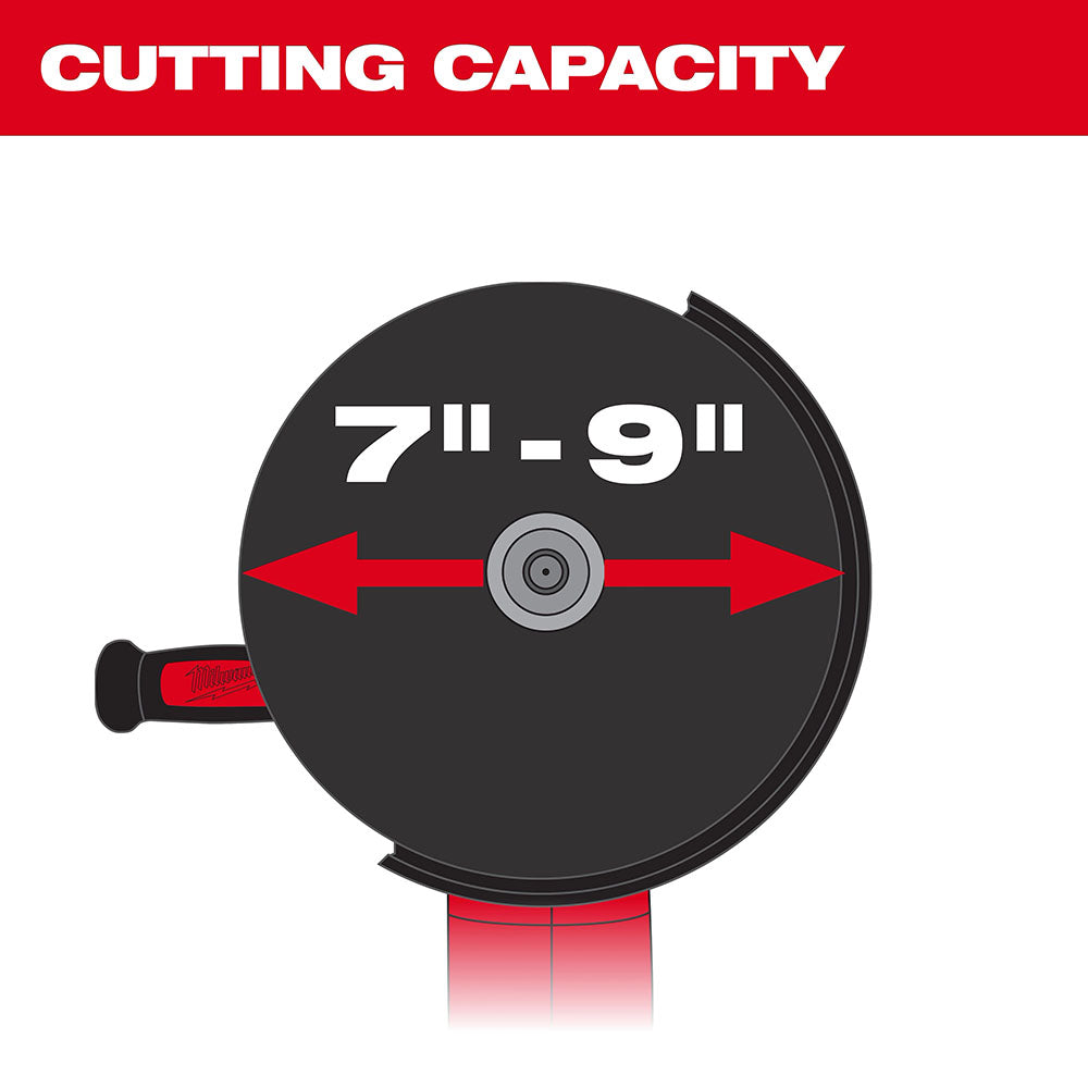 Milwaukee 7in / 9in Large Angle Grinder Cutting Shroud