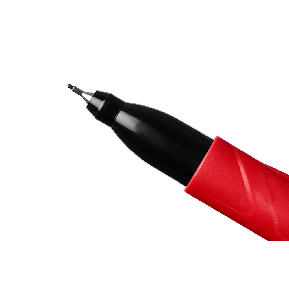 Milwaukee INKZALL Double Sided Black Jobsite Marker - Fine Point & Ultra Fine Tip