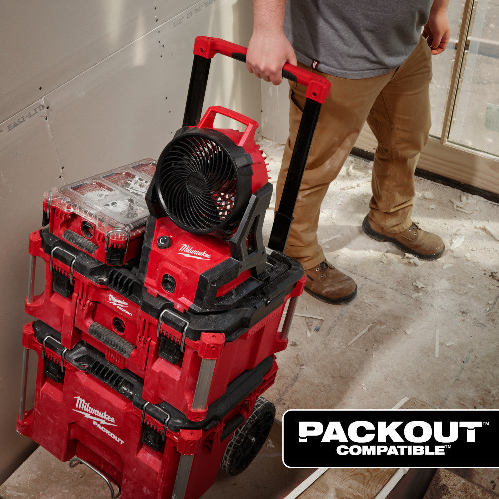 Milwaukee 0818-20 M18 Cordless Brushless PACKOUT Fan (Tool Only)