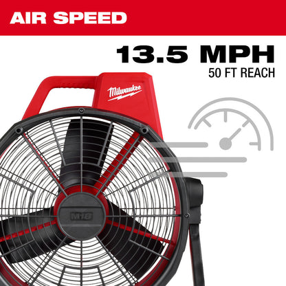 Milwaukee 0821-20 M18 Cordless Brushless Mounting Fan (Tool Only)