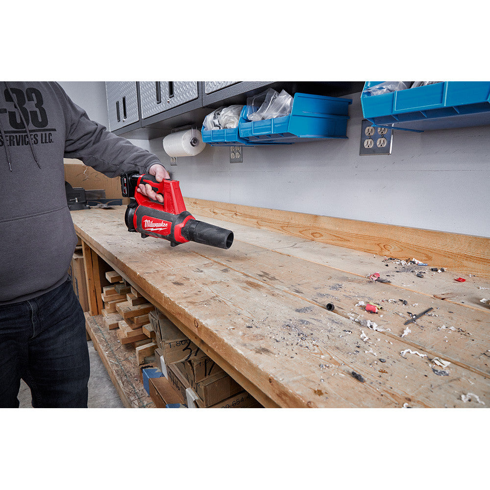 Milwaukee 0852-20 M12 Cordless Compact Spot Blower (Tool Only)
