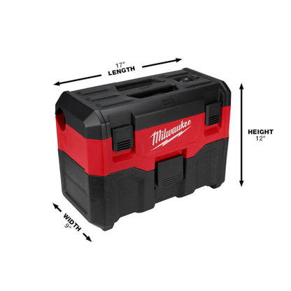Milwaukee 0880-20 M18 Wet/Dry Vacuum (Tool Only)