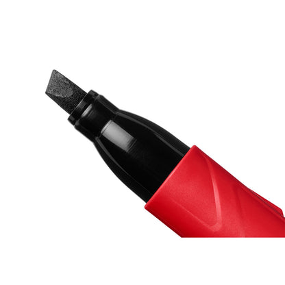 Milwaukee INKZALL Double Sided Black Jobsite Marker - Fine Point & Chisel Tip