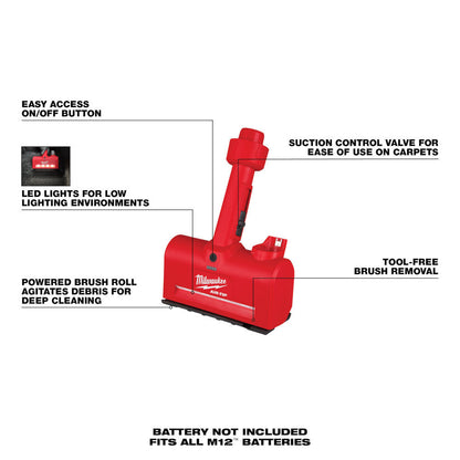 Milwaukee 0980-20 12V AIR-TIP Powered Utility Nozzle (Tool Only)