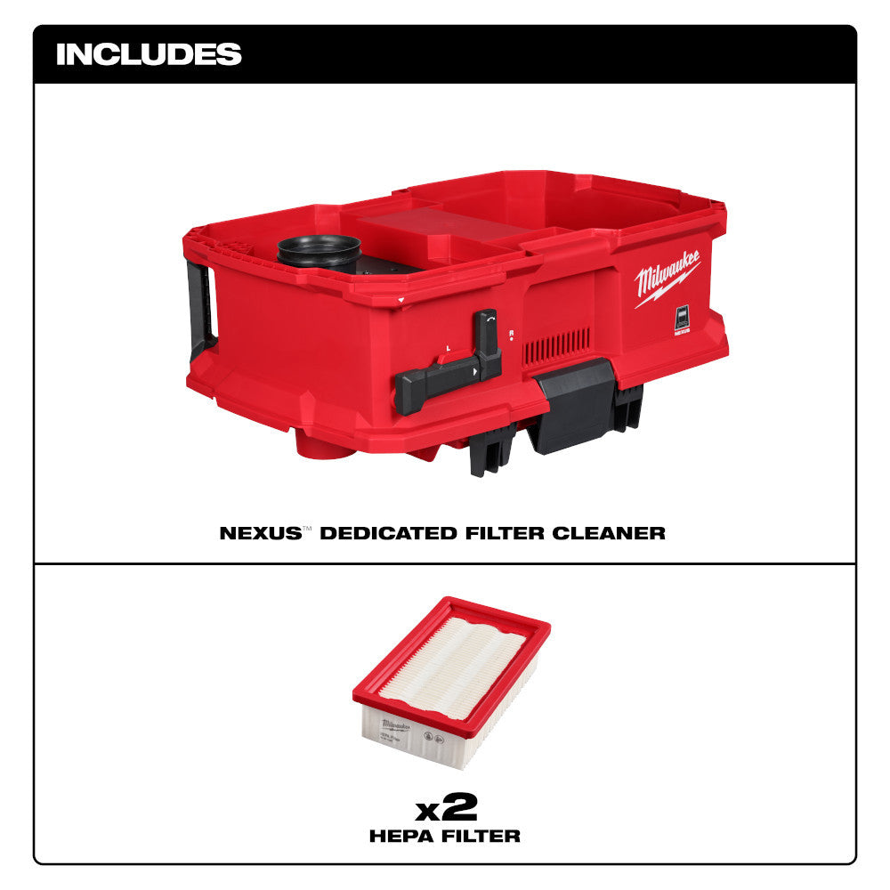 Milwaukee 0991-20 NEXUS Dedicated Filter Cleaner