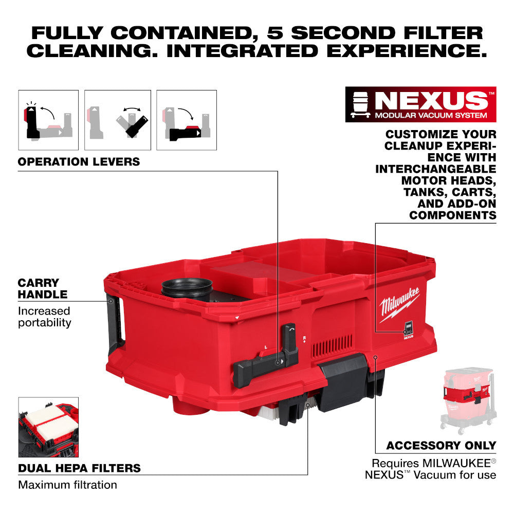 Milwaukee 0991-20 NEXUS Dedicated Filter Cleaner