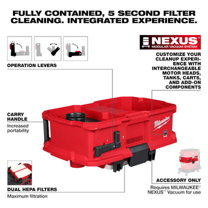 Milwaukee 0991-20 NEXUS Dedicated Filter Cleaner