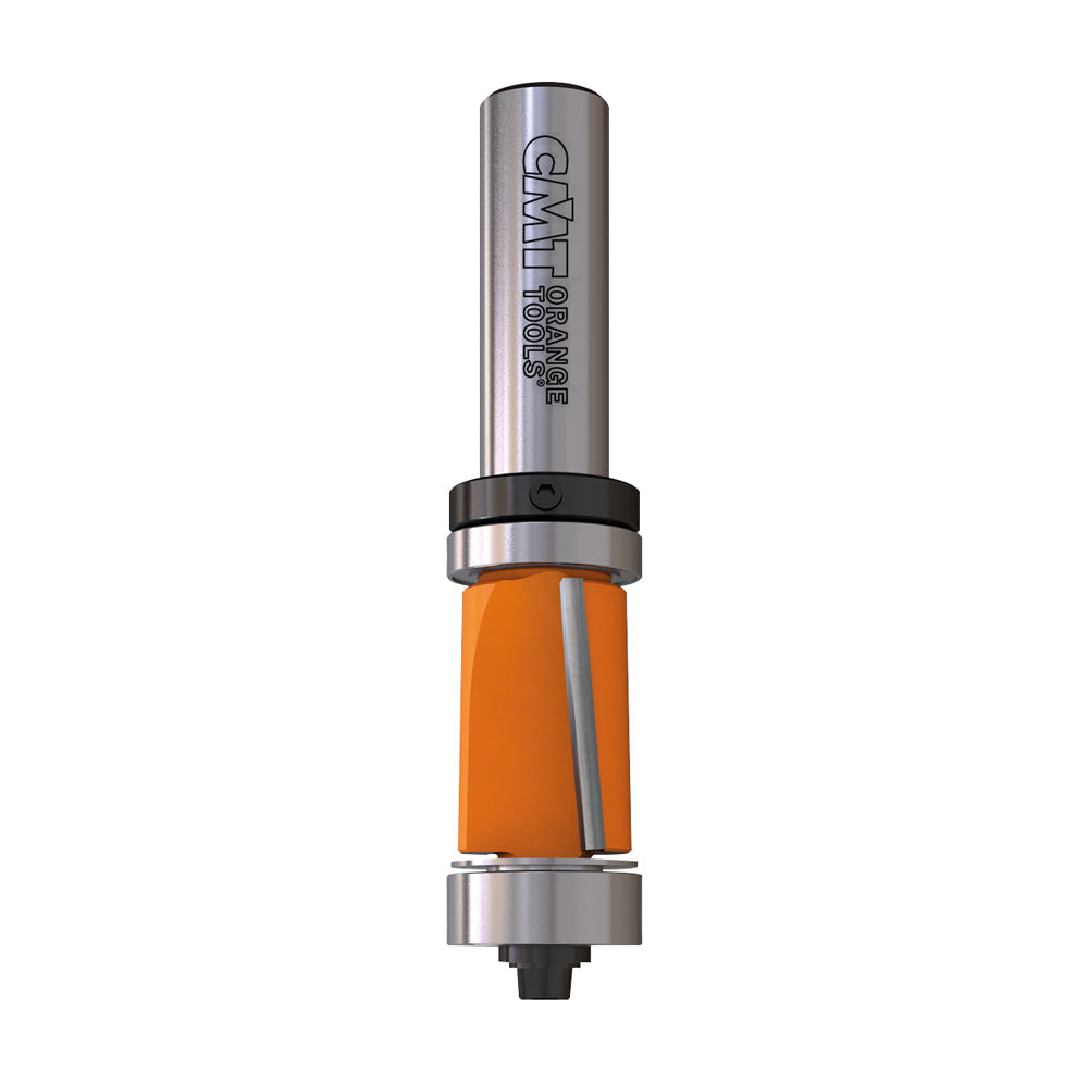 CMT 2in x 3/4in Flush Trim Router Bit with Double Bearing - 1/2in Shank
