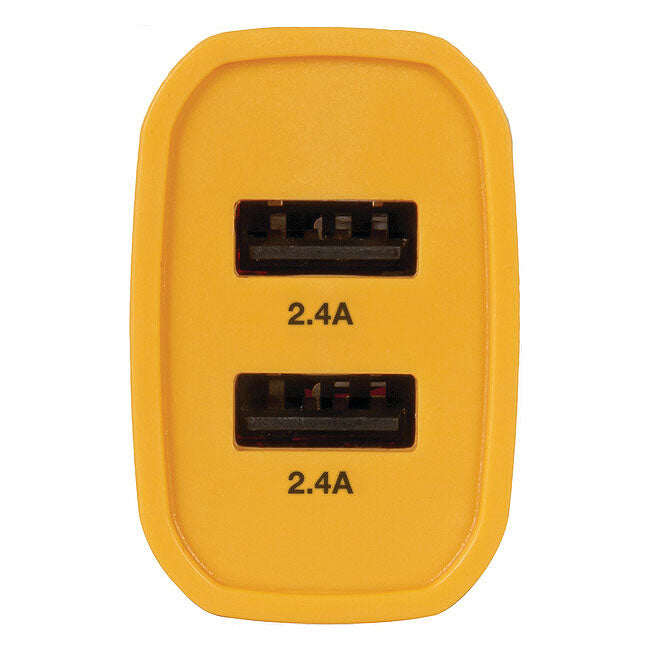 DeWalt 24W 2-Port Mobile USB Car Charger
