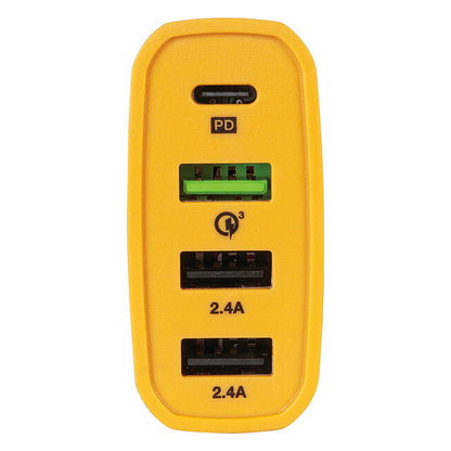 DeWalt 4-Port Mobile USB PD Car Charger