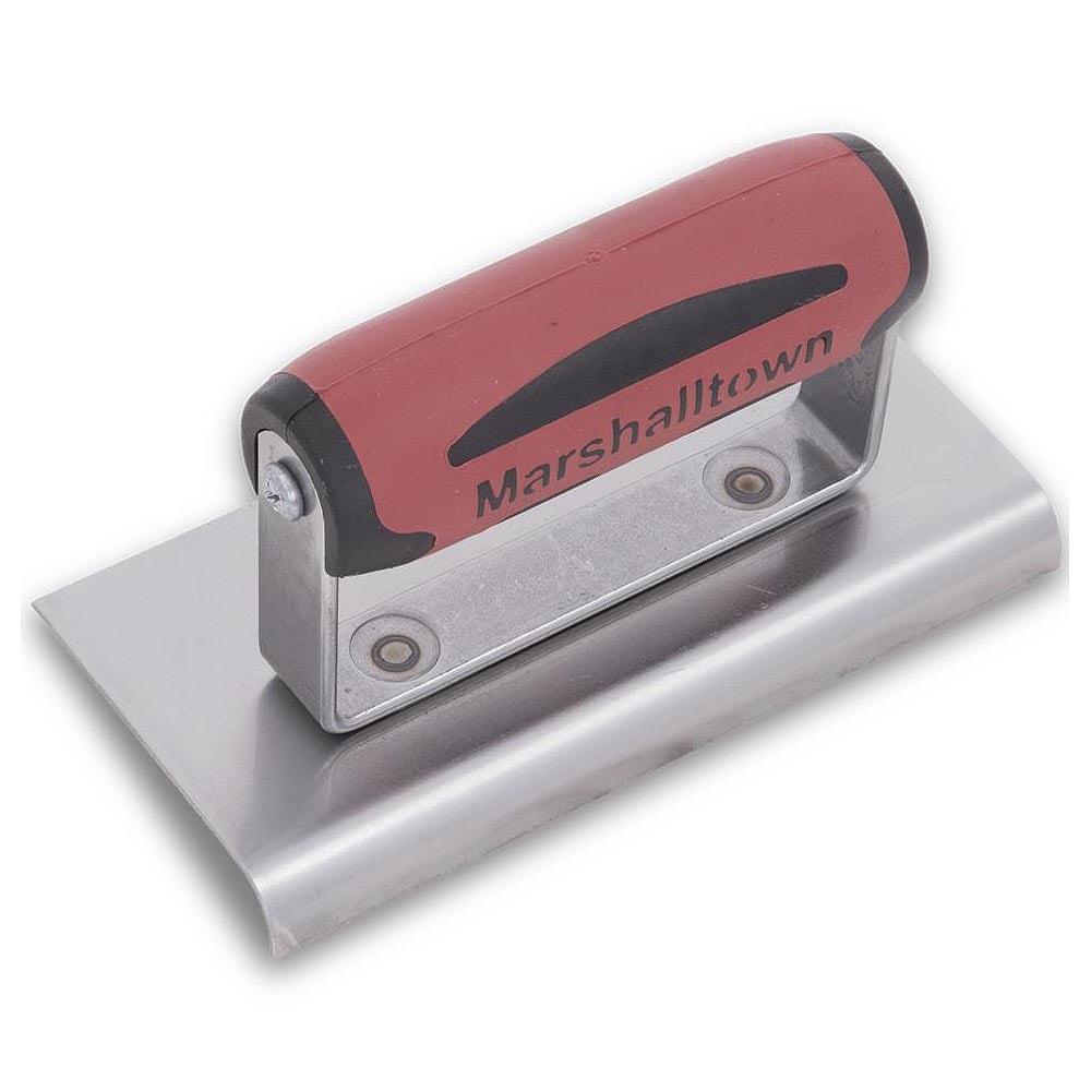 Marshalltown 6in x 3in Straight End Edger with DuraSoft Handle