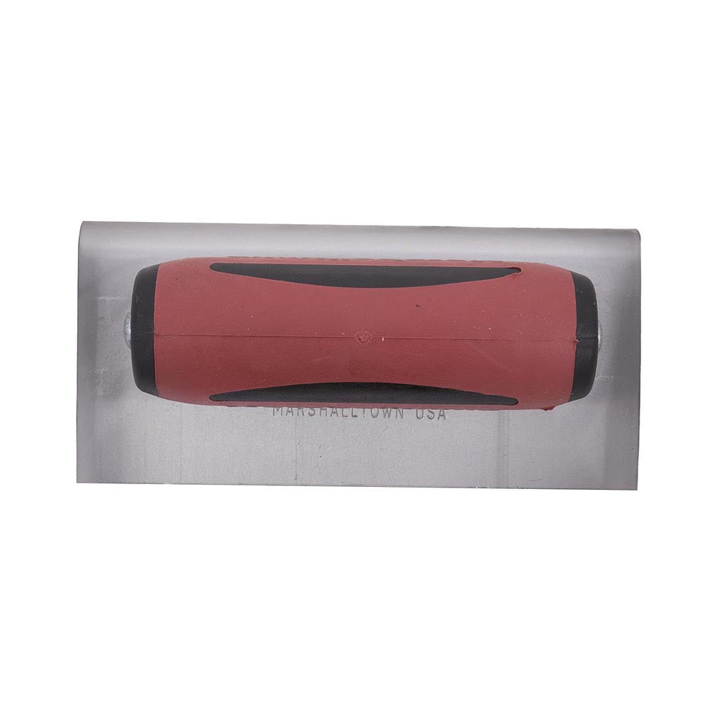 Marshalltown 6in x 3in Straight End Edger with DuraSoft Handle