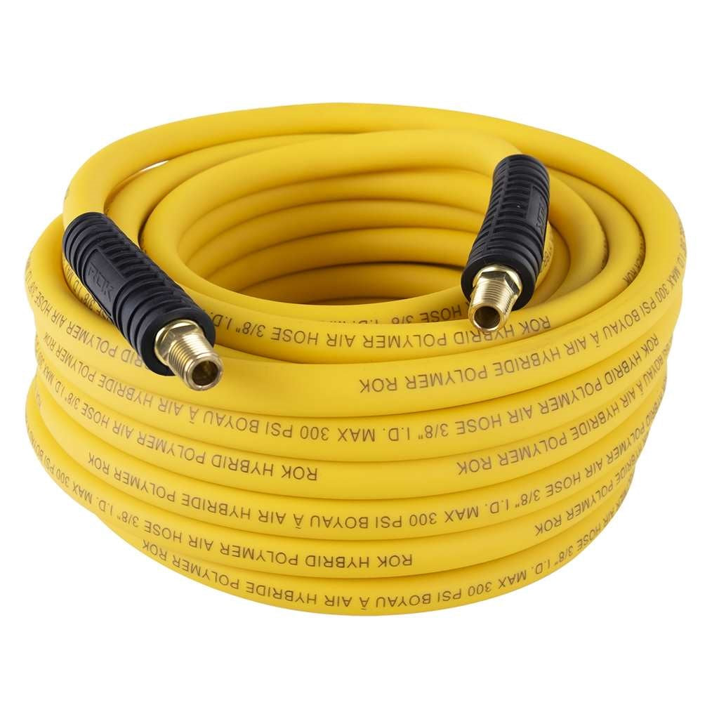 ROK 3/8in x 50' FLEXINATOR Hybrid Air Hose - Green
