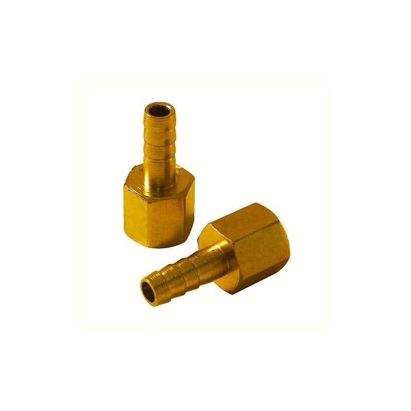 ROK 1/4in Female - 3/8in Hose Barbs - 2pk