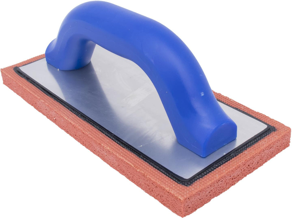 Marshalltown 9in x 4in x 5/8in Coarse Cell Red Rubber Float