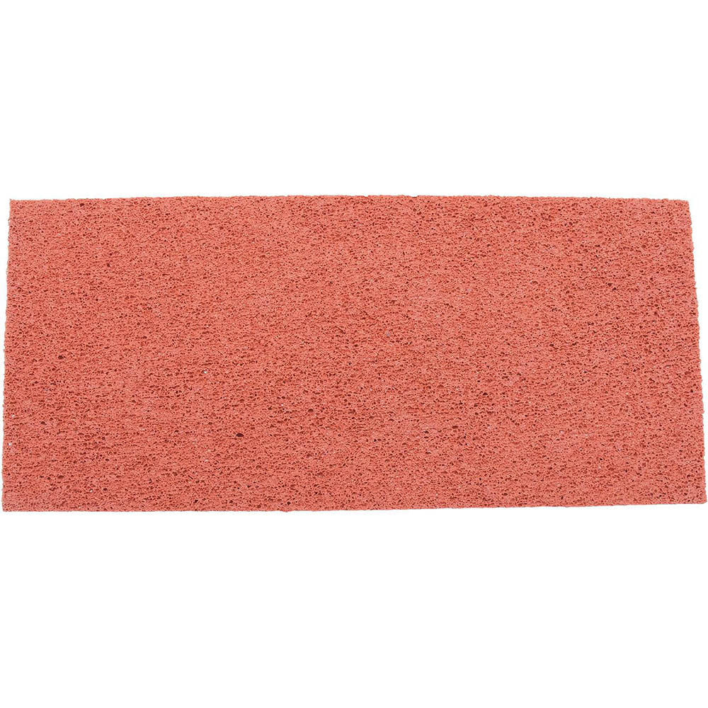 Marshalltown 9in x 4in x 5/8in Coarse Cell Red Rubber Float