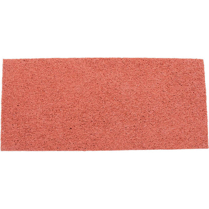 Marshalltown 9in x 4in x 5/8in Coarse Cell Red Rubber Float