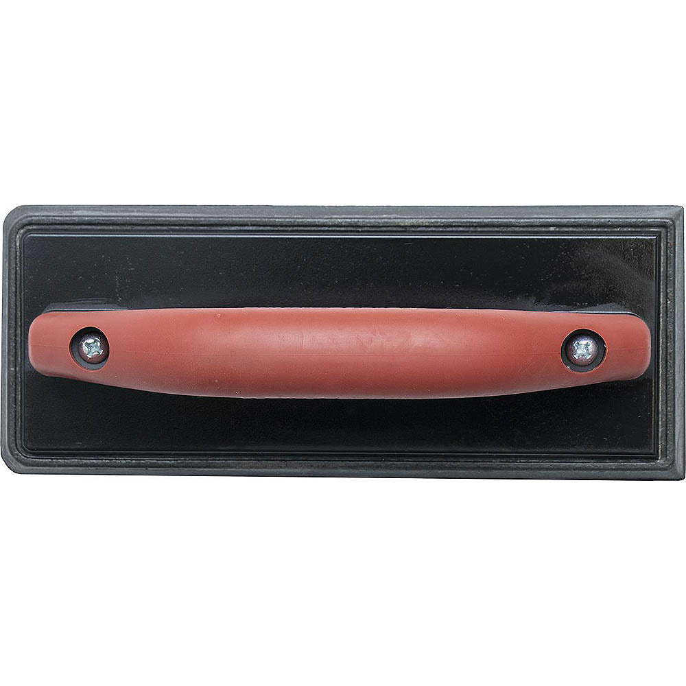 Marshalltown 10in x 4in Black Sponge Rubber Grout Float with DuraSoft Handle