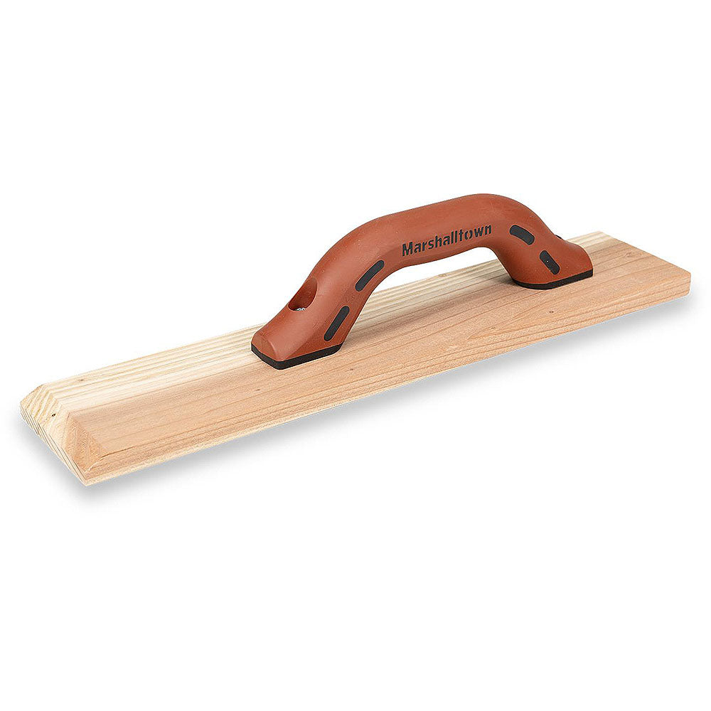 Marshalltown 16in x 3-1/2in Wood Float with DuraSoft Handle