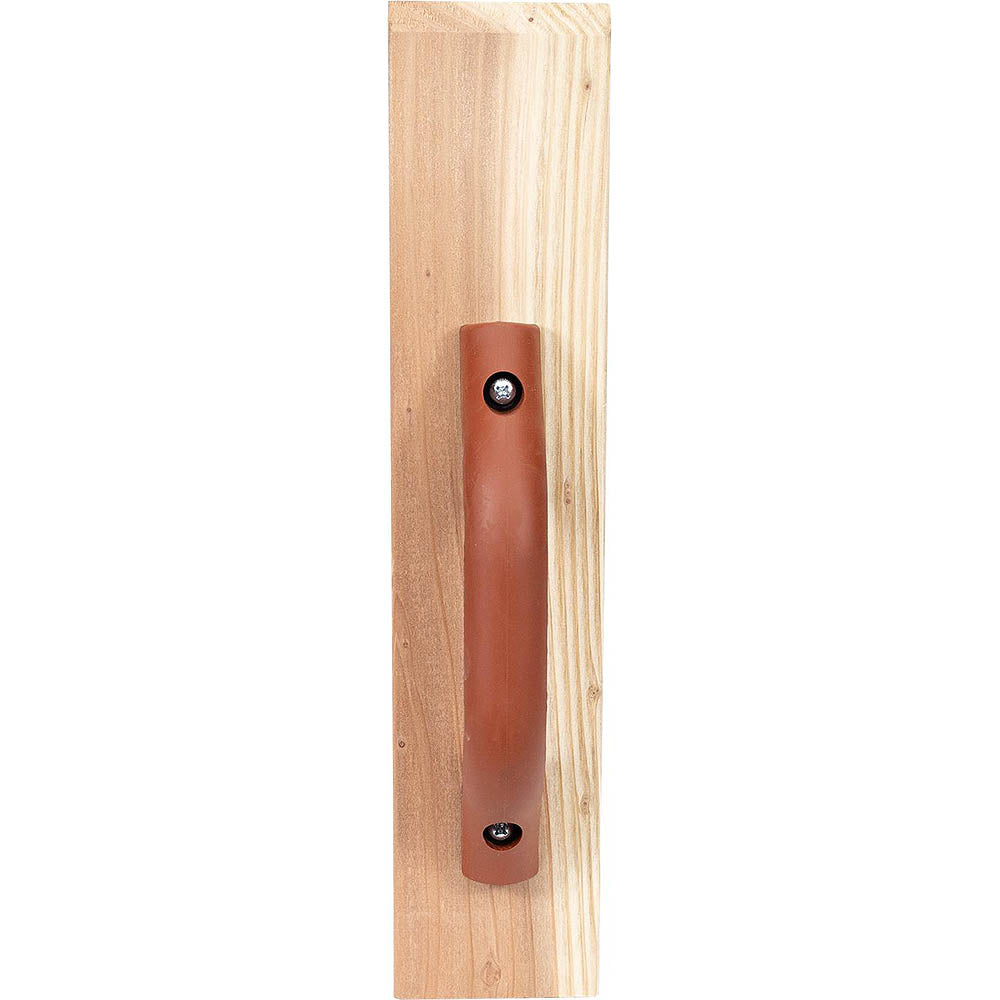 Marshalltown 16in x 3-1/2in Wood Float with DuraSoft Handle