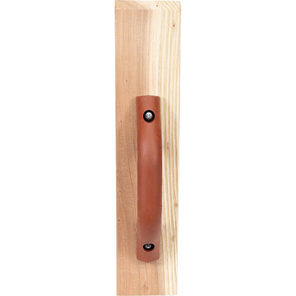 Marshalltown 16in x 3-1/2in Wood Float with DuraSoft Handle