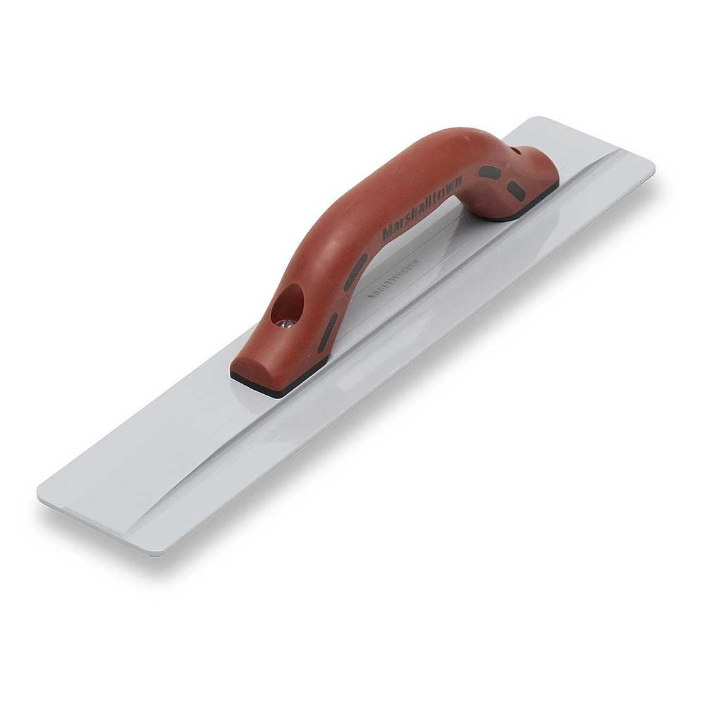 Marshalltown 16in x 3-1/8in Beveled End Magnesium Hand Float with DuraSoft Handle
