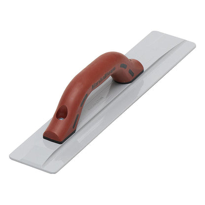 Marshalltown 16in x 3-1/8in Beveled End Magnesium Hand Float with DuraSoft Handle