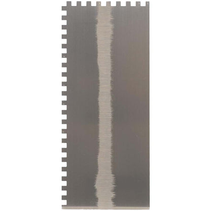 Marshalltown 1/4in x 1/4in x 1/4in Tri Square Standard Notched Trowel with DuraSoft handle