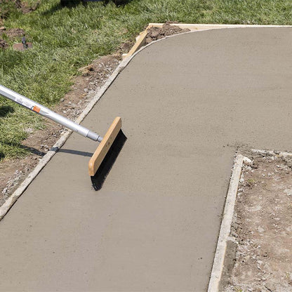 Marshalltown 24in Wood Backed Concrete Broom Head