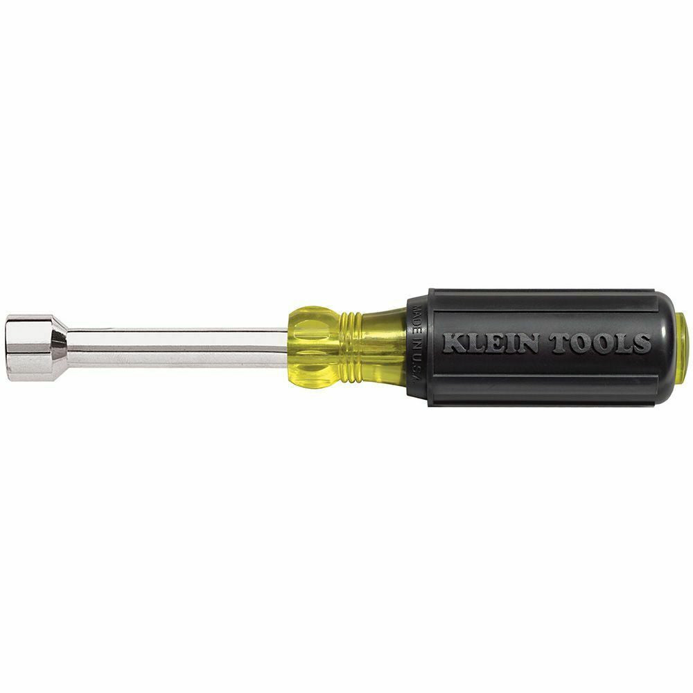 Klein Tools 630-3-8 3/8 Inch Nut Driver - 3 Inch Hollow-Shaft